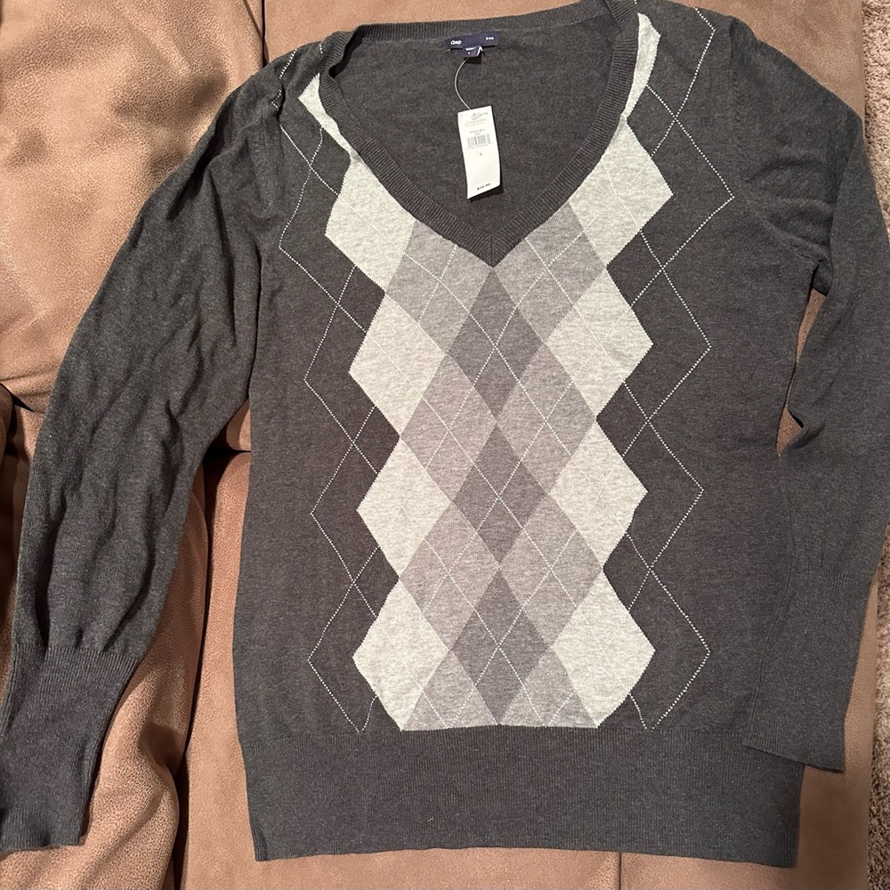 Gap Argyle Sweater, Men’s